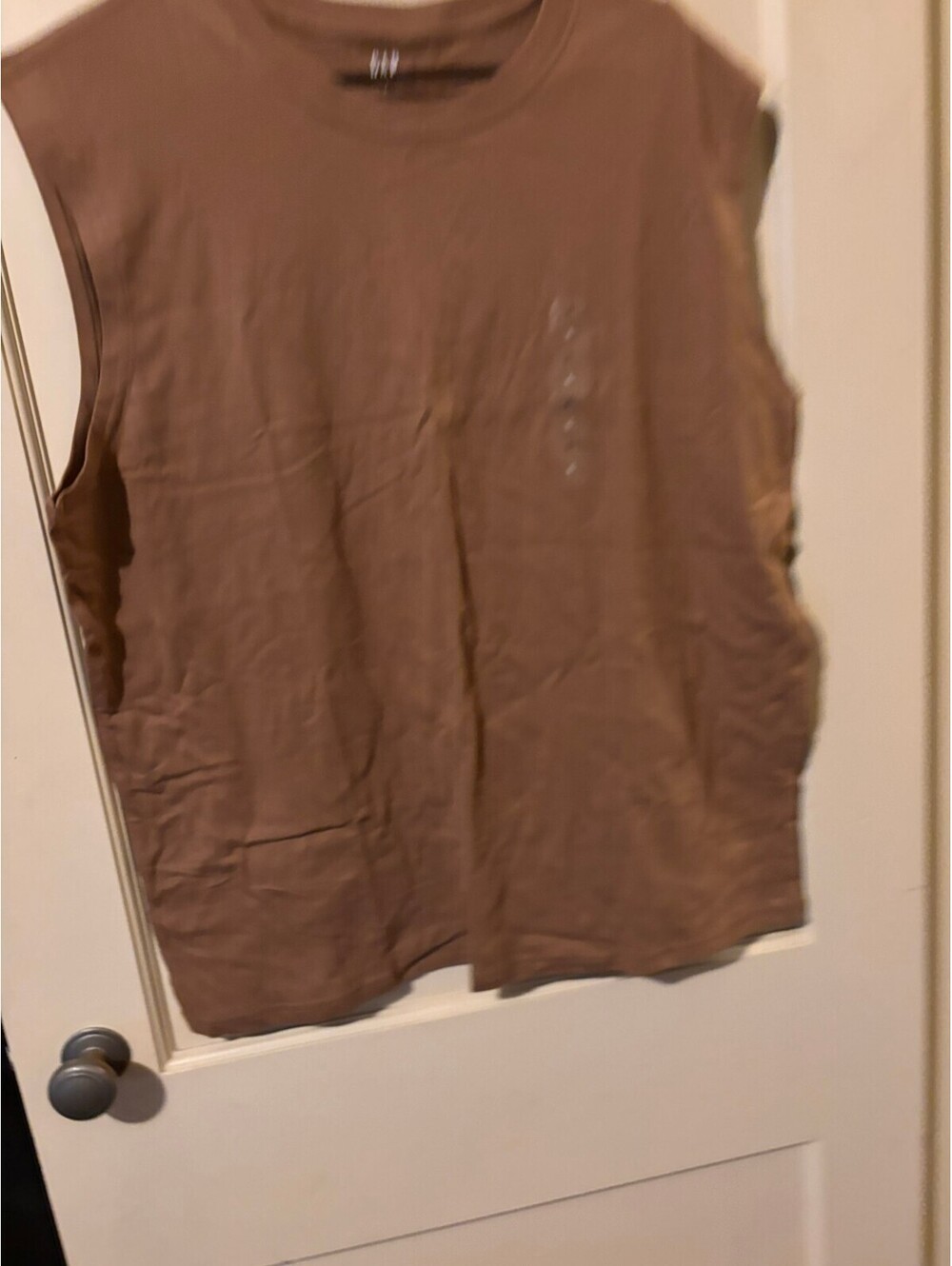 Gap brown sleeveless top Large